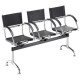 Cadeiras de escritrio couro natural longarina secretria Ideale